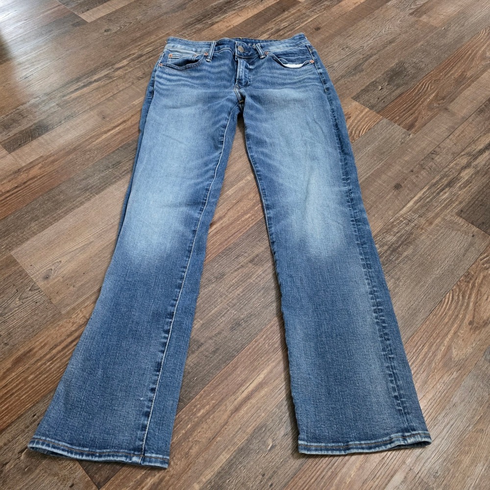 American Eagle Bootcut Jeans 30x32 Medium Blue Denim Stretch Casual Classic